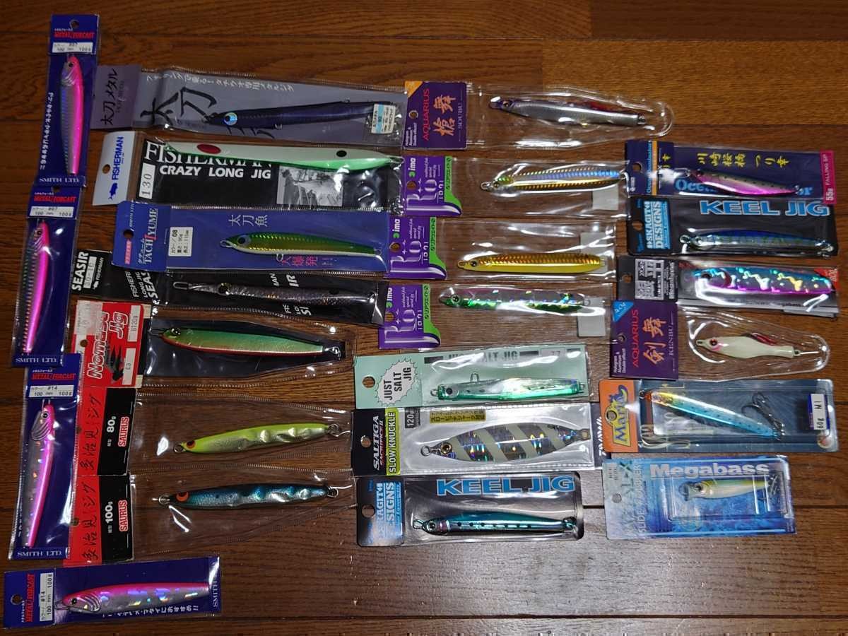 Tackle House, BREADEN, Smith, and others, metal jig, large set, popular colors, - Image 9