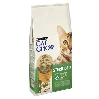 Unterschiedlich Größen Purina Cat Chow Sterilisiert Pute Super Angebot Letzte St
