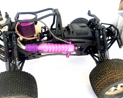 Vintage hpi savage x rc monster truck 4x4  used  {truck only}