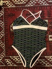 Women s Vintage Burberry London One Piece Swimsuit, EUC