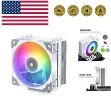 V5 CPU Air Cooler with 5 Heat Pipes 120mm FDB PWM Processor Cooling for Intel...