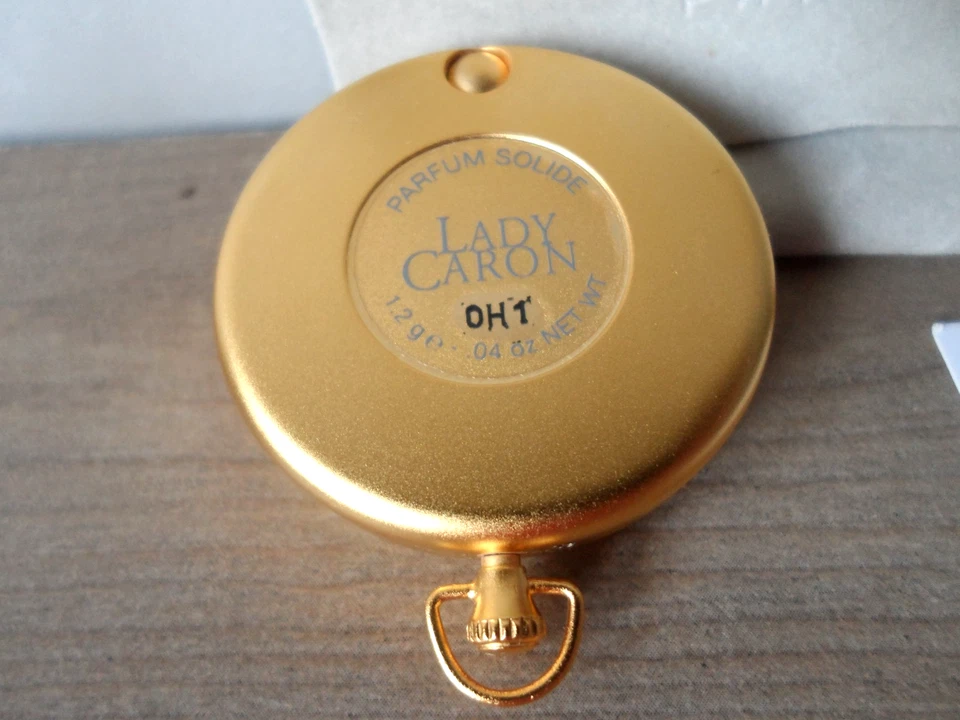 Lady Caron SOLID Perfume Perfume Sólido 0.4 OZ / 1.2 g Nuevo En Bolsa Caron Paris Foto 3 de 4