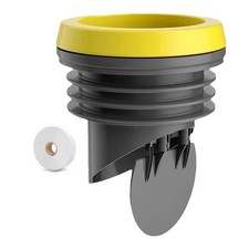 Wax Seal for Toilet Bowl with Preventive Backflow Design and Easy Install