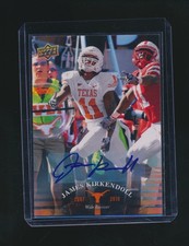 JAMES KIRKENDOLL 2011 UPPER DECK UNIVERSITY OF TEXAS AUTO PARALLEL #79