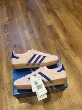 Adidas Pink/Navy Gazelle Indoor Womens Trainers UK 5.5 Brand New & Authentic✅