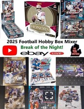 Los Angeles Chargers Break 342 TOPPS FINEST HOBBY BOX NFL 2025 HONORS CHROME
