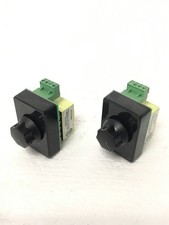 Lot of 2 Atlas Sound AT10-RM 10W Rack Mount Audio Attenuators 25V FREE SHIPPING