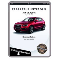Audi Q5 8R 2008-2017 Radio Navigation Kommunikation Werkstatthandbuch PDF Datei