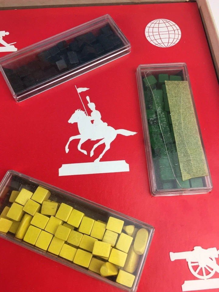 1968 Risk Game Parker Brothers Complete GUC Wood pcs Vintage EUC - Image 4 of 4