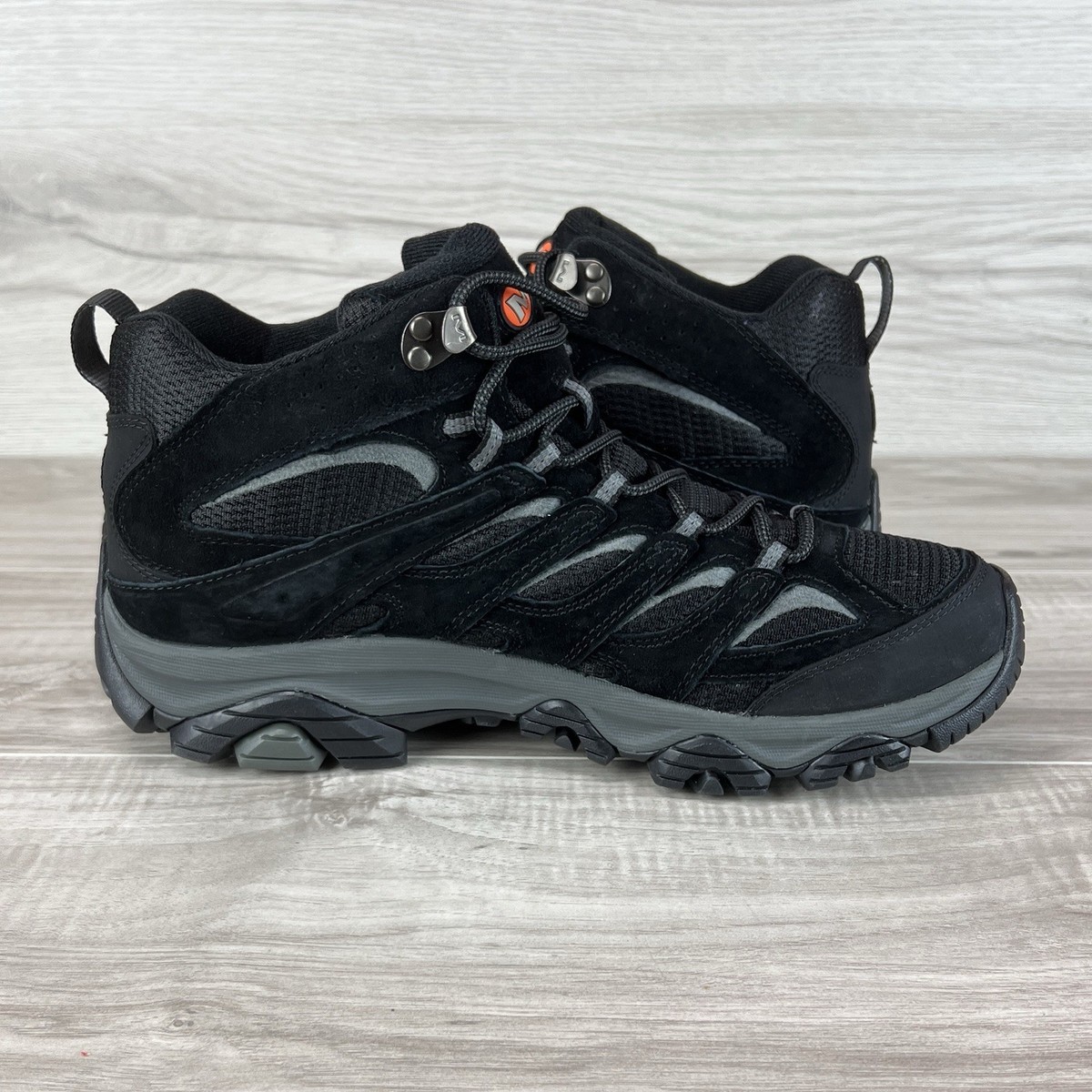 Merrell Moab 3 Mid GTX Mens Size 14 Shoes Gore-TEX Black Hiking