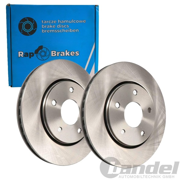 2X RAP Bremsscheiben 302Mm BelÜFtet Vorne Passend FüR Chrysler Grand Dodge Journ-image