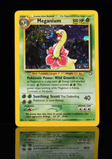 Pokemon Neo Genesis 2000 MEGANIUM 11/111 Holo Rare LP Excellent on eBay