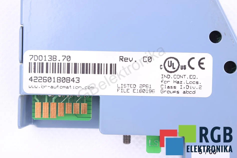 7DO138.70 DIGITAL OUTPUT MODULE B&R AUTOMATION - Reconditionné - Garantie