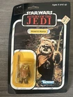 VINTAGE Star Wars WICKET WARRICK EWOK ACTION FIGURE KENNER MOC 77 Card Back