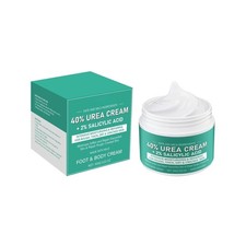 40 Urea Foot Cream with 2 Salicylic Acid for Dry Cracked Feet, 100g