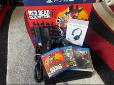 PlayStation 4 1tb Pro Red dead redemption 2
