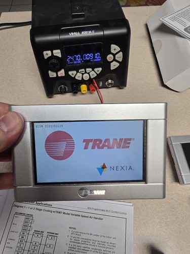 Trane XL824 Smart Thermostat 7-Day Programmable 4.3" Touchscreen Wi-Fi Z-Wave