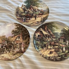 Wedgewood Limited Edition Bone China Plates X 3