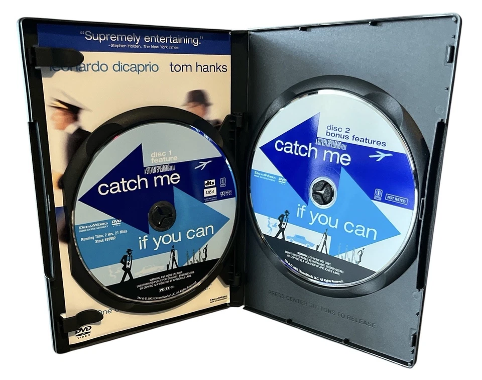 Catch Me If You Can DVD Steven Spielberg 2002 - Image 3 of 4
