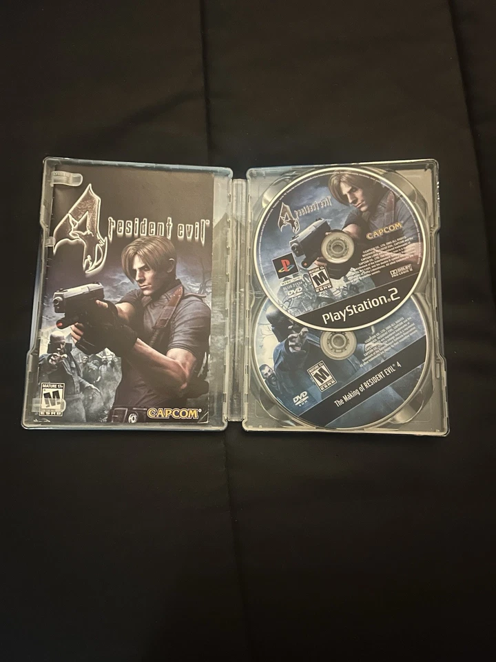 RESIDENT EVIL 4 EDIÇÃO PREMIUM STEELBOOK (Sony PlayStation 2 PS2) - Imagem 3 de 4