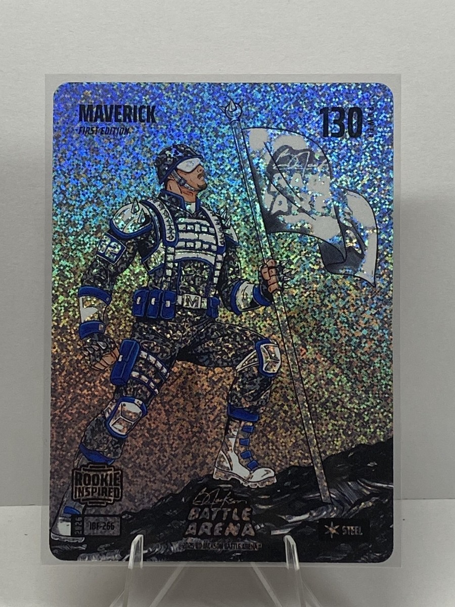 2026 Bo Jackson Battle Arena Steel Battle Foil IBF-266 Maverick RC Cooper Flag