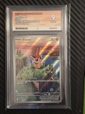 Pok�mon TCG Victini SVP 208 Black Star Promo Card - ACE 9 Mint Condition