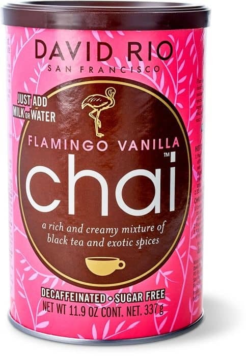 David Rio Flamingo Vanilla Decaf 337g - Chai Latte Tee entkoffeiniert