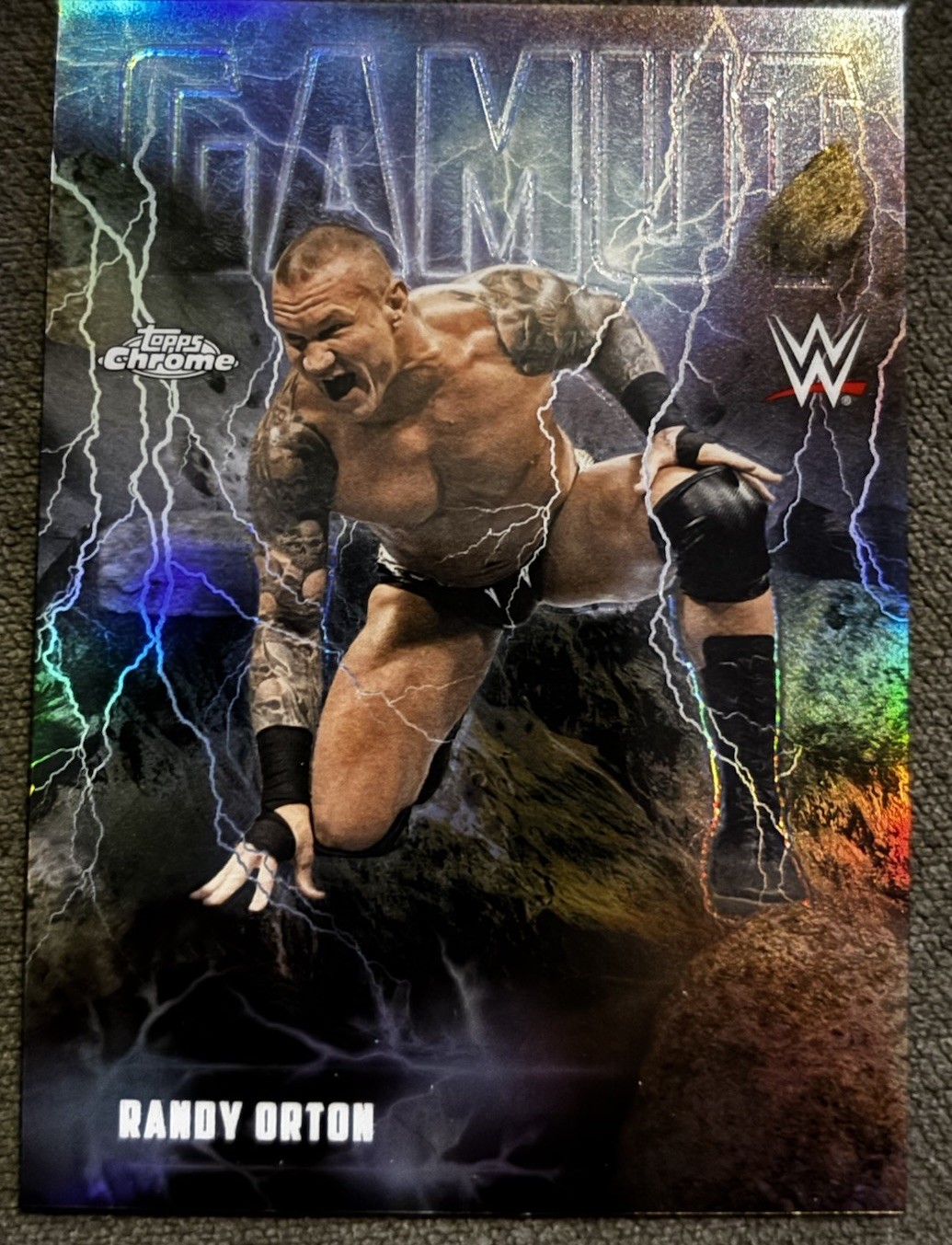 2026 Topps Chrome WWE Randy Orton GAMUT Case Hit SSP GAM-16