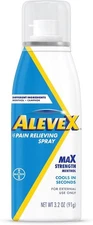 AleveX Pain Relieving Spray Fast Acting & Fast Drying Relief 3.2 oz