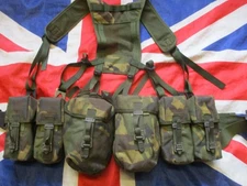 GENUINE ISSUE BRITISH ARMY ISSUE DPM camo infantry sas PLCE belt kit WEBBING SET