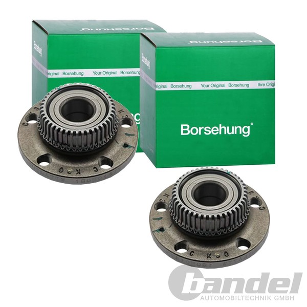 2X Borsehung RADLAGER-SATZ Hinten Passend FüR Audi A3 TT Seat Leon Toledo Skoda-image