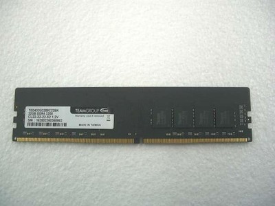 TEAM TED432G3200C22BK DDR4 32GB 3200MHz Laptop RAM SO DIMM Single Module
