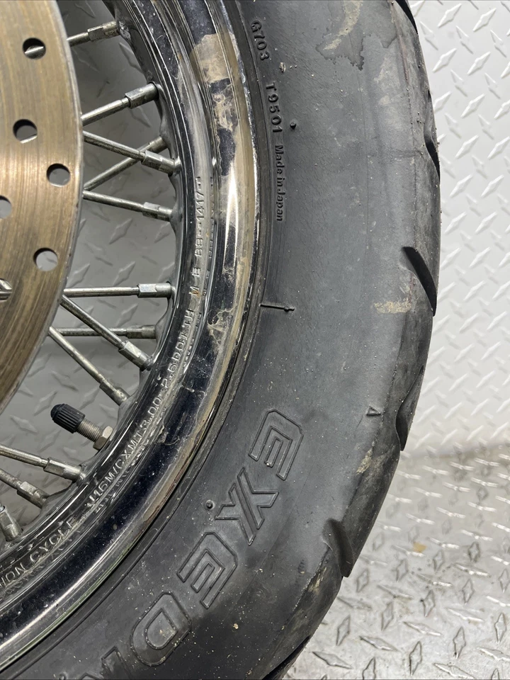 Llanta delantera Yamaha V-Star 650 Classic Silverado XVS XVS650 Foto 3 de 4