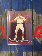 2024 Topps Stadium Club - Johan Rojas #256 Purple Foil /75 (RC)