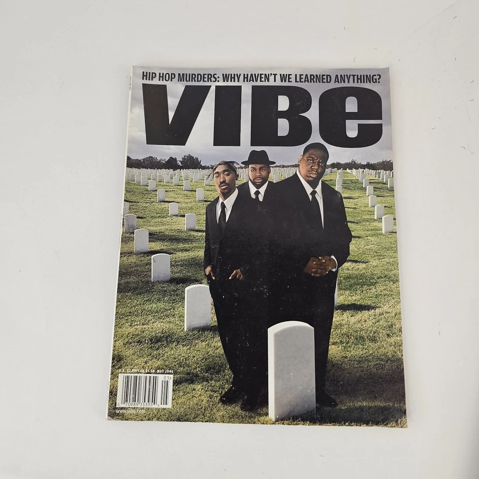 VIBE Magazine May 2005 Biggie Tupac Jam Master J Cover + March 2007 Mary J Blige Foto 2 de 4