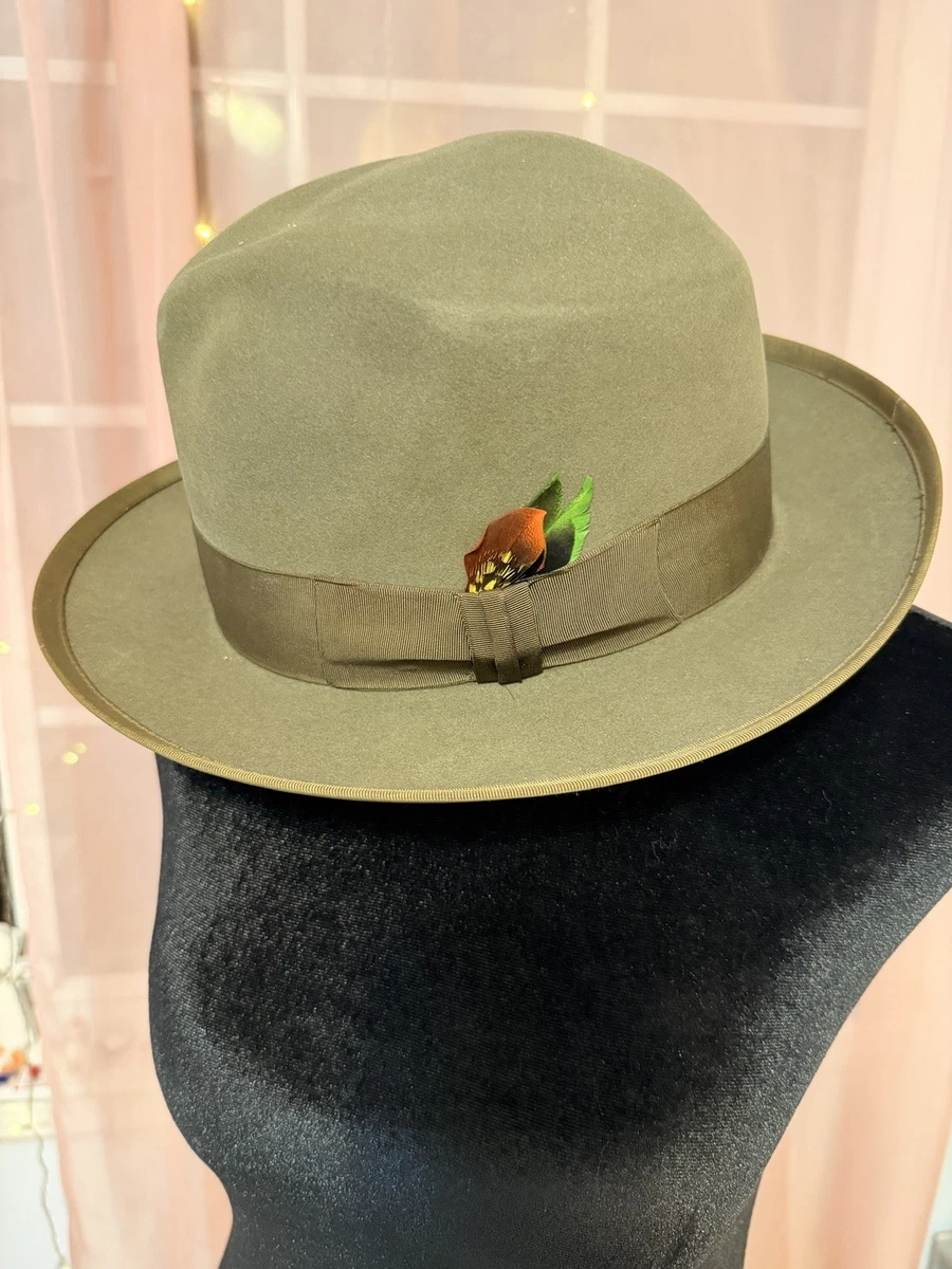 Stetson Fedora Vintage Hats for Men for sale | eBay