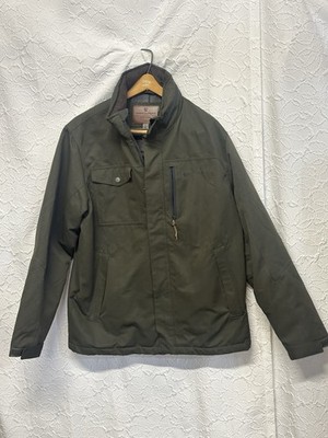 Rugged Elements Men's Utility Trek Jacket , Green , Size Large ,  Full zip, Hood