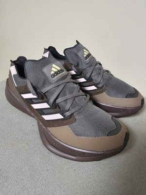 Adidas Men's Athletic Shoes Size 10 Brown Equipment Agravic Charcoal Running