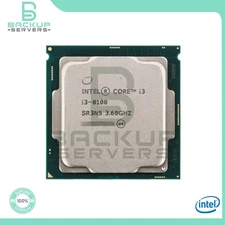 SR3N5 Intel Core i3-8100 Quad-Core 3.60GHz FCLGA1151 6MB 65W Desktop Processor