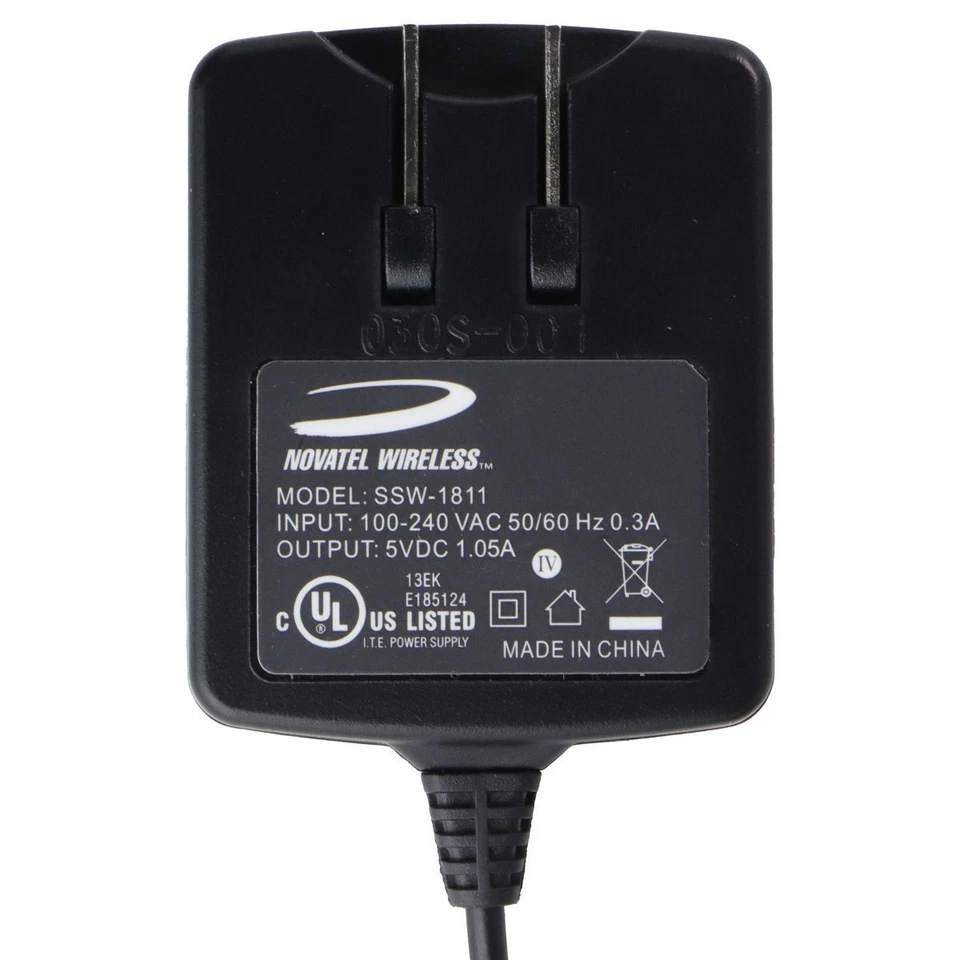 OEM Novatel SSW-1811 Mifi 2352 4620l 5580 2200 Hotspot Home Travel Charger - Image 2 of 3