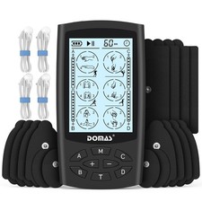 TENS Unit with 4 Channel Outputs, TENS EMS Unit Muscle Stimulator for Back Pa...