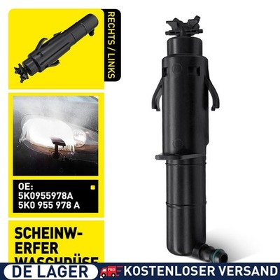 Für VW Golf VI MK6 Düse Scheinwerferreinigung Scheinwerfer Stoßstange 5K0955978A