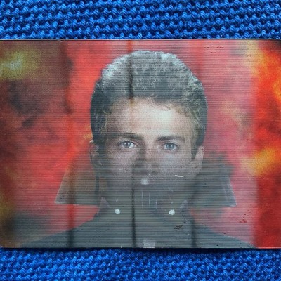 STAR WARS REVENGE OF THE SITH 2005 Topps Lenticular 3-D Morphing Card #1 Of 2