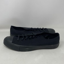 Converse Chuck Taylor All Star Ox Monochrome Black M5039 - Men  s 12 / Women  s 14