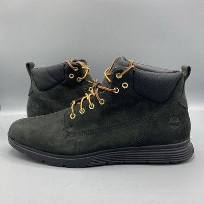Timberland Black Nubuck Leather Killington Chukka Boots UK