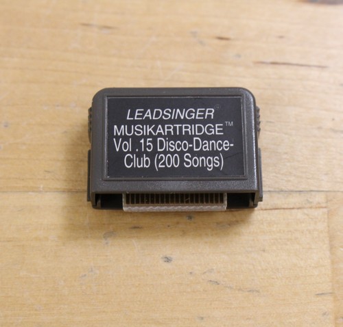 LEADSINGER MUSIKARTRIDGE Vol 15 Disco-Dance Clube 200 Songs Cartridge