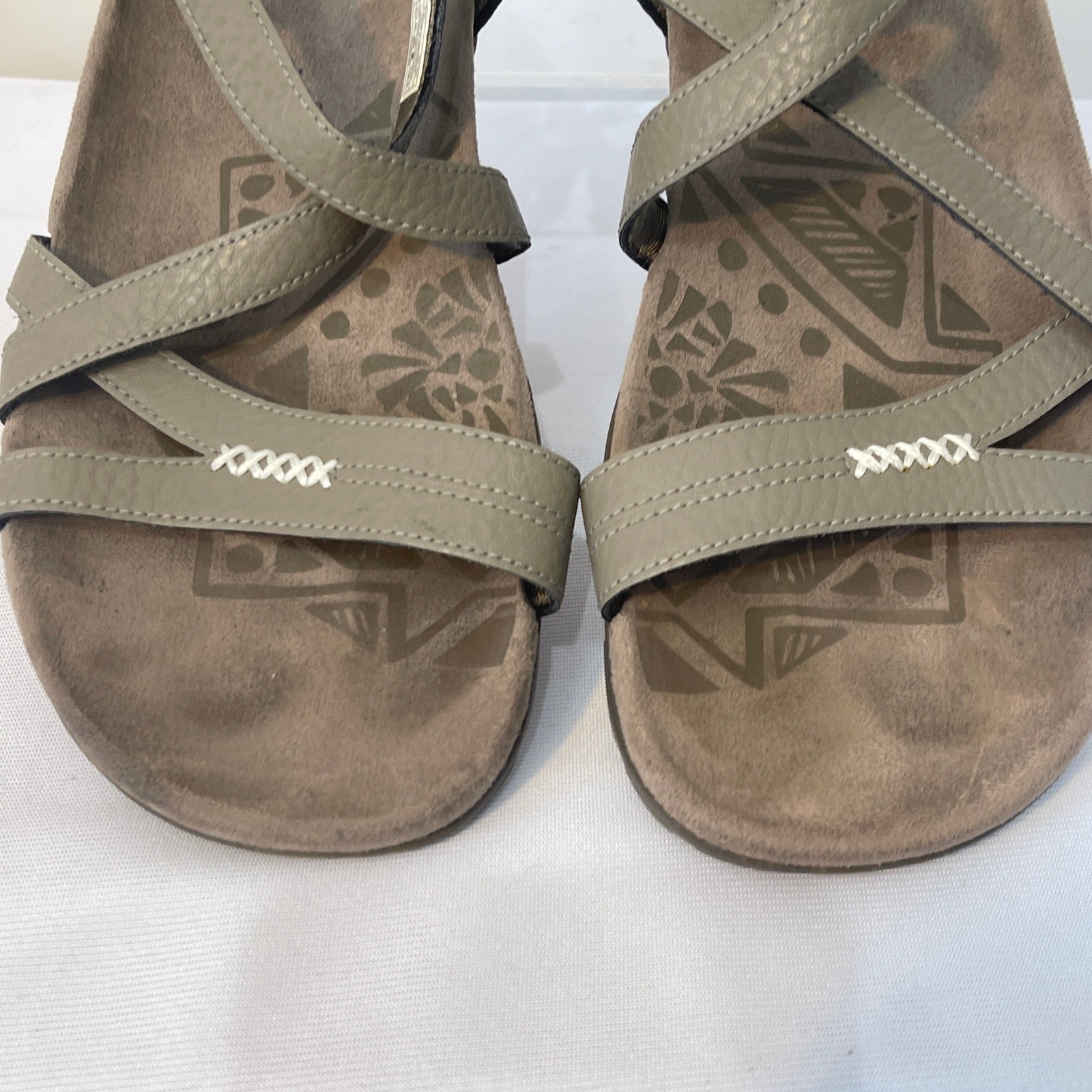 Merrell Brindle sandali performance donna 11 pelle marrone gancio e passante