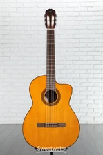 Takamine GC1CE NAT, Nylon String Acoustic-Electric Guitar - Natural
