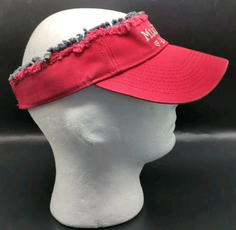 MUDD Visera Rojo Estilo Envejecido Sombrero Ajustable - Niño/Jóvenes (Niñas) Foto 3 de 4
