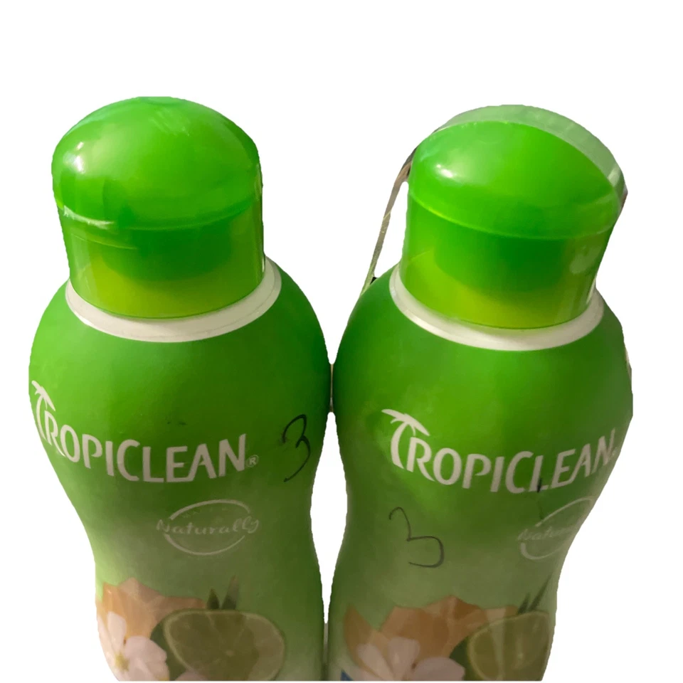  Lot of 2! TropiClean Shed Control Lime & Coconut Deshedding Pet Conditioner  - Image 3 of 4